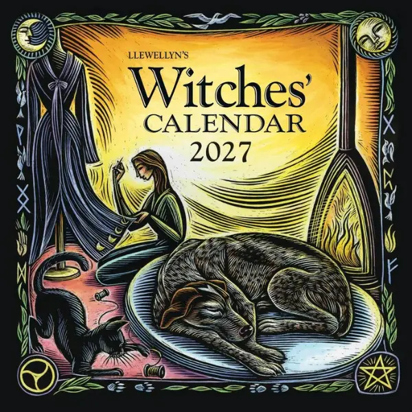 Llewellyn's 2027 Witches' Wall Calendar - Llewellyn's Calendars, Almanacs & Datebooks Series 14