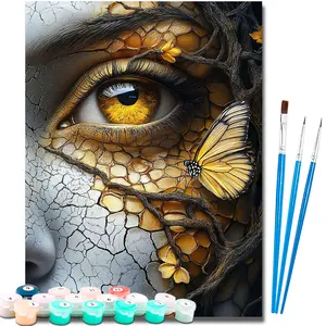 Paint by Numbers Kit for Adults Beginner,Easy Adult Paint by Number Kits on Canvas DIY Painting for Surprise Gift Home Wall Decor 16x20 Inch