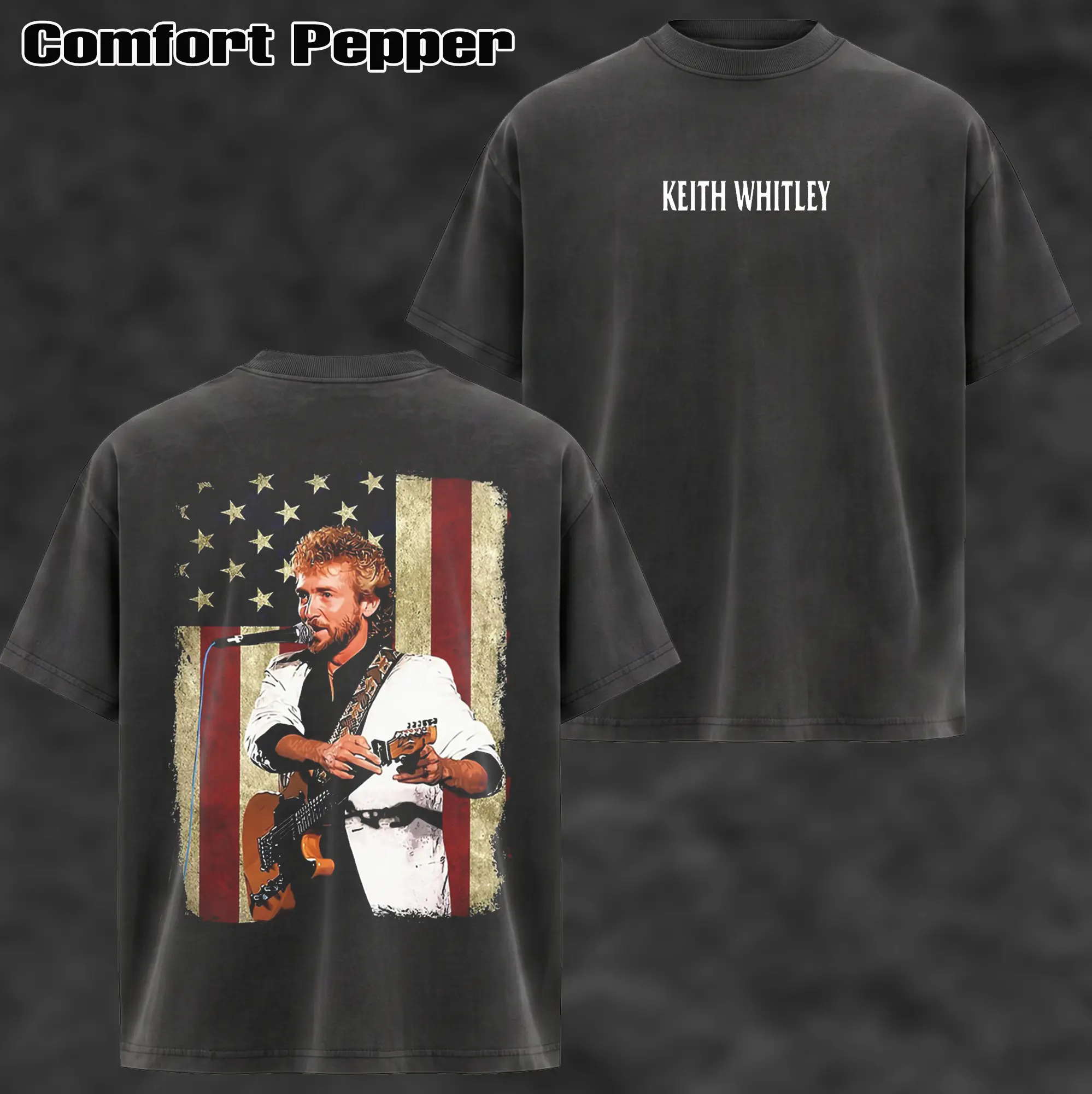 Vintage Country music Keith Whitley T-shirt , Keith Whitley T-shirt & Hoodie , Rock Music Lover T-Shirt , Vintage Band Shirts  Fabric Fit Top , Top Men's and Women's Clothing