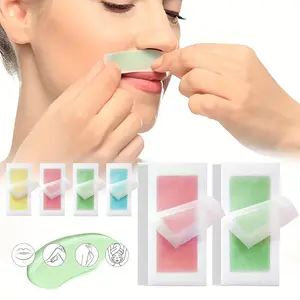 Hair Removal Wax Strips, Multi-Purpose Wax Paper for Facial Beard, Eyebrows and High Bikini Line, Facial Hair Removal and Body Care Waxing Product