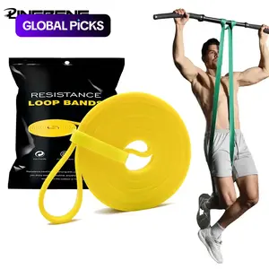 LINGPENG Latex Resistance Band, Durable Stretching Band, 1/4/5pcs Pull-Up Gym Home Fitness Rubber Expander Loop, Strength Assist Workout Training Equipment for Men and Women