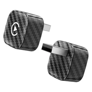 2026 Upgraded Wireless Carplay Adapter Mini Size USB Type C Plug and Play for iOS Android 10+ Devices Compact Versatile Car Connectivity Solution