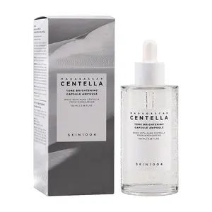 SKIN1004 Madagascar Centella Tone Brightening Capsule Ampoule 100ml – Brightening, Hydrating, and Soothing Serum Hydrate Lightweight essence