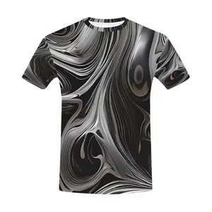 Mens T-Shirts 3D Print Cool Novelty Crewneck Short Sleeve Funny Graphic Top Casual Tees for Women