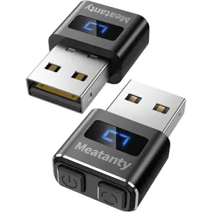 2 Pcs Metal Tiny Mouse Jiggler for Computer/PC/Laptop-USB Mouse Mover Undetectable, Automatic Shaker with Separate Mode and ON/Off Buttons, Mouse Moving Device to Keep Screen Awake