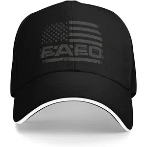Fafo "F Around Find Out" Funny Anti-Guilty 2025 Baseball Cap - Trucker Hat for Adults, Hats for Women, Adjustable Auto-Adjusting Custom-Fit Fashion Clothes Accessories, Accessories Adults