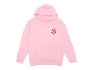 Anti Social Social Club Men's Cancelled Hoodie Pink, from StockX