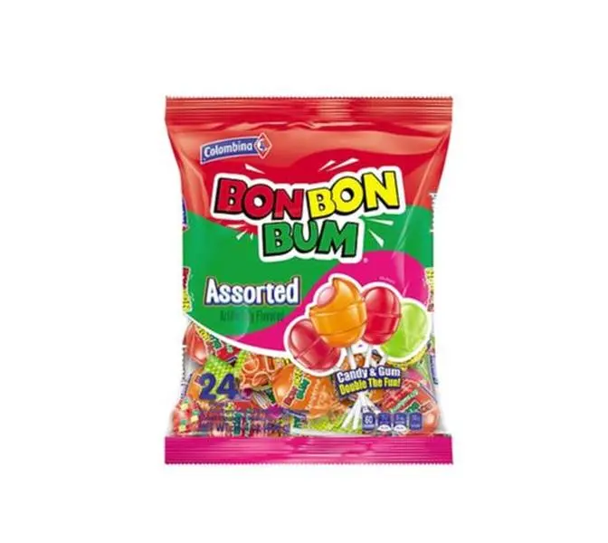 Colombina  Lollipops Assorted - 24PK Sweet Candy