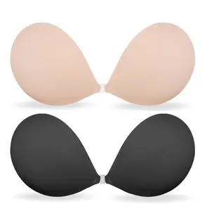 Push up Bras Sticky Strapless Adhesive Bra  Invisible  Silicone Backless Nipple Cover for Women Pushbra Straplessbra straplessbra bras minimizer bra Womenswear straplessbra bras minimizer bra