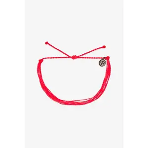 PURA VIDA - Solid Original Neon Pink - Handmade Waterproof Bracelet Unique Design Feel the Pura Vida Vibes