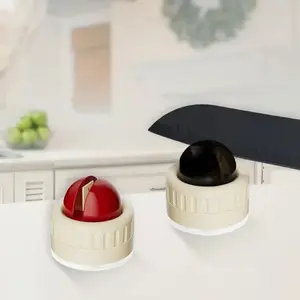 2PCS Knife Sharpener | Portable Rapid Knife Sharpener & Kitchen Knife Sharpener (with Suction Base) | for Knives, Scissors, Cleavers & Outdoor Tools | Sharpener (Non-Slip) Kitchenware
