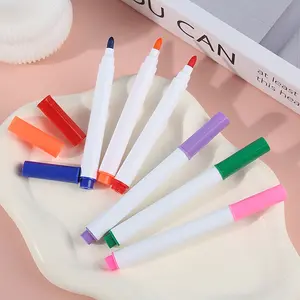 10 Erasable Whiteboard Pens, Blackboard Markers, Large Capacity, Water-Based Highlighters, Suitable for Office and Teachers, Thick Tip, Drawing Board Pen