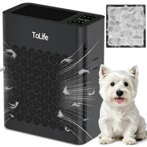 ToLife TZ-K2 Air Purifier for Large Rooms (up to 1095 Ft²). PM 2.5 Display, Auto Mode, Timer, HEPA Filter—removes smoke, pollen, and pet dander!