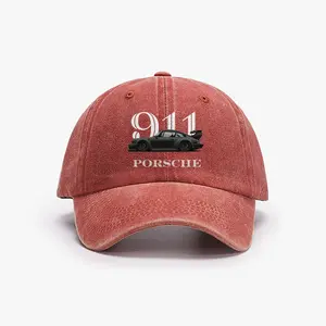 911 Unisex Washed Vintage Baseball Cap