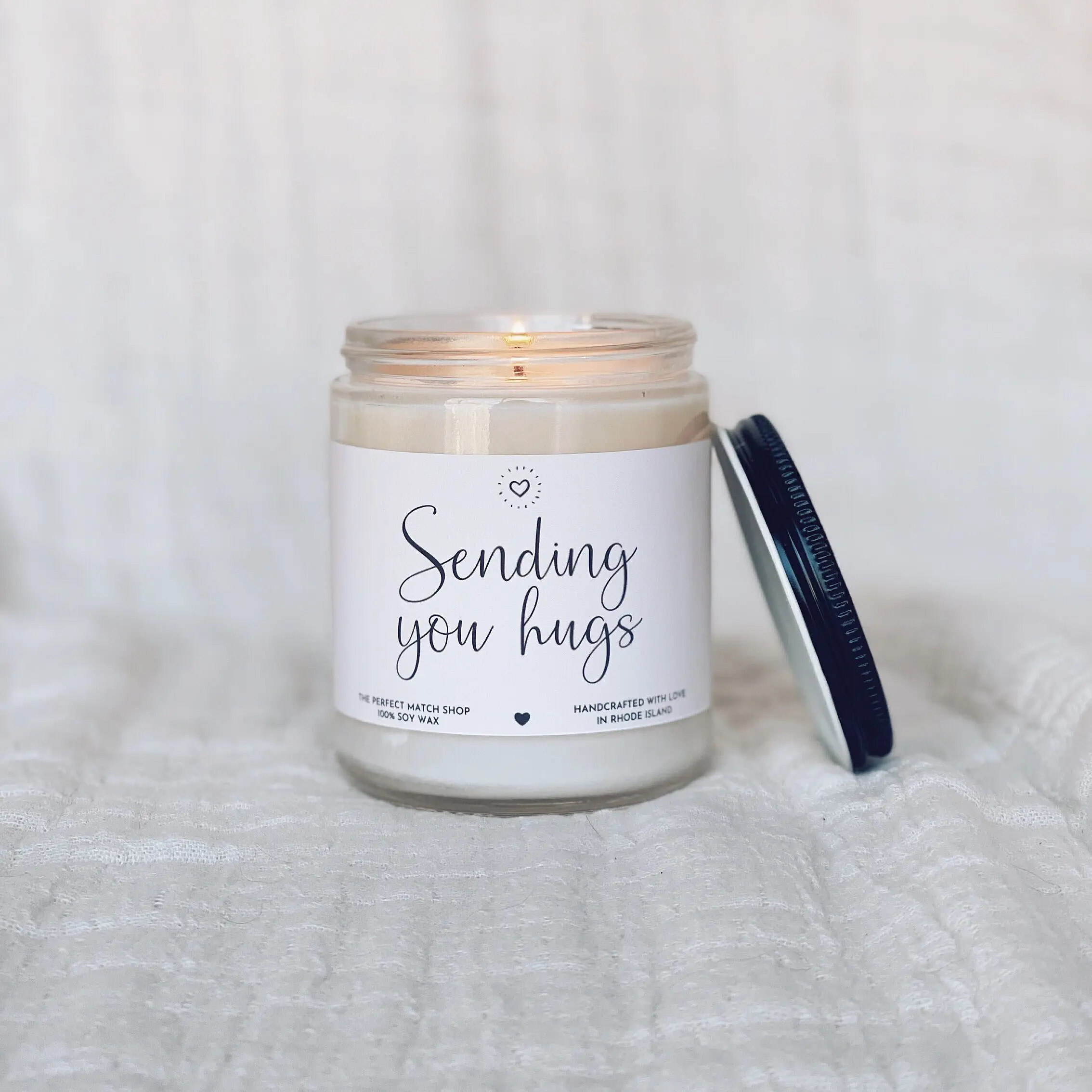 Sending you hugs candle memorial gifts Passing gifts Sorry for your loss candles Rest in peace gifts Memorial candle sympathy gifts