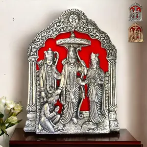 Cherish Sacred Blessings With Ram Darbar | Divine Ram Darbar Idol | Handcrafted Indian Decor | Perfect for Spiritual Spaces & Gifts