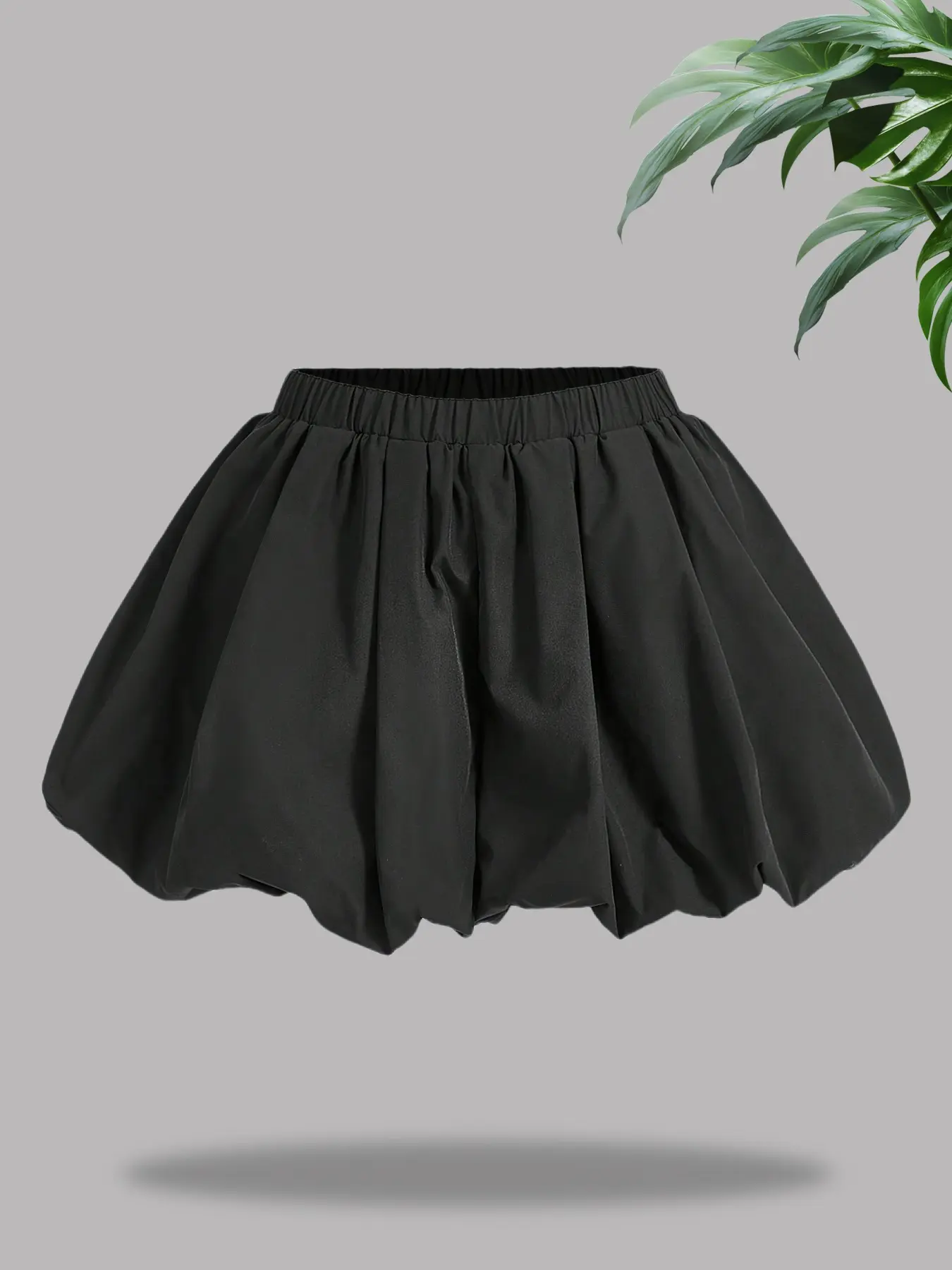 Cloud A-Line Cute Casual Puff Skirt, Puffed Style, Short Fluffy Dress, Women's Fashion, Spring & Fall, Comfortable and Stylish