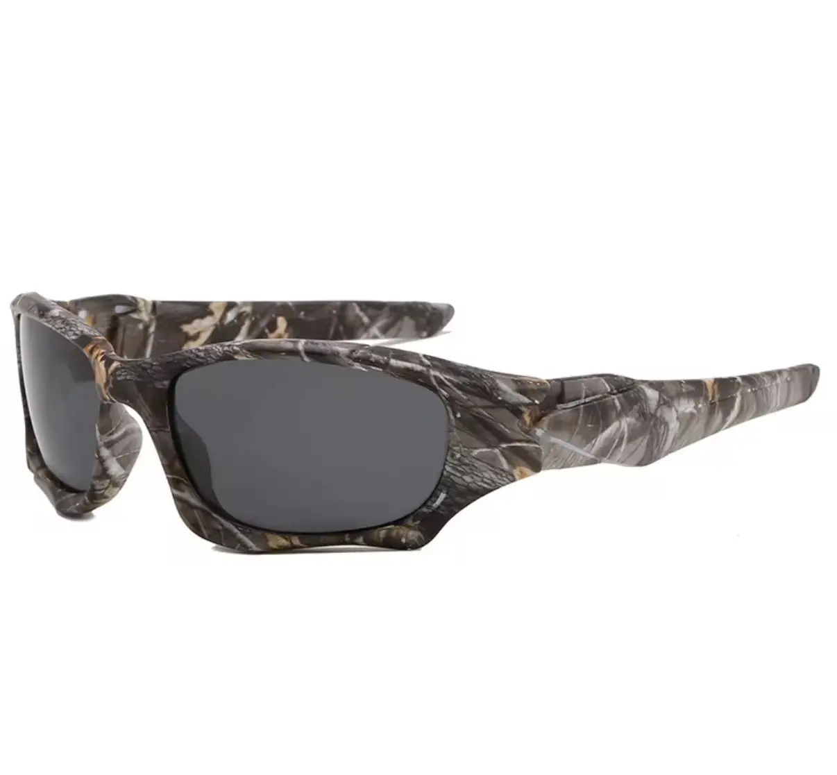 Rugged Outdoor Wrap Sunglasses - Men's Hunting, Fishing & Tactical Eyewear
