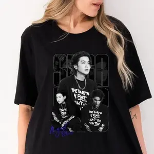 [SALE UP TO 30%] Comeback kpop Suga T-Shirt, Suga 2025 T-Shirt, Trendy T-Shirt, Gift For Fan Womenswear Cotton Medium