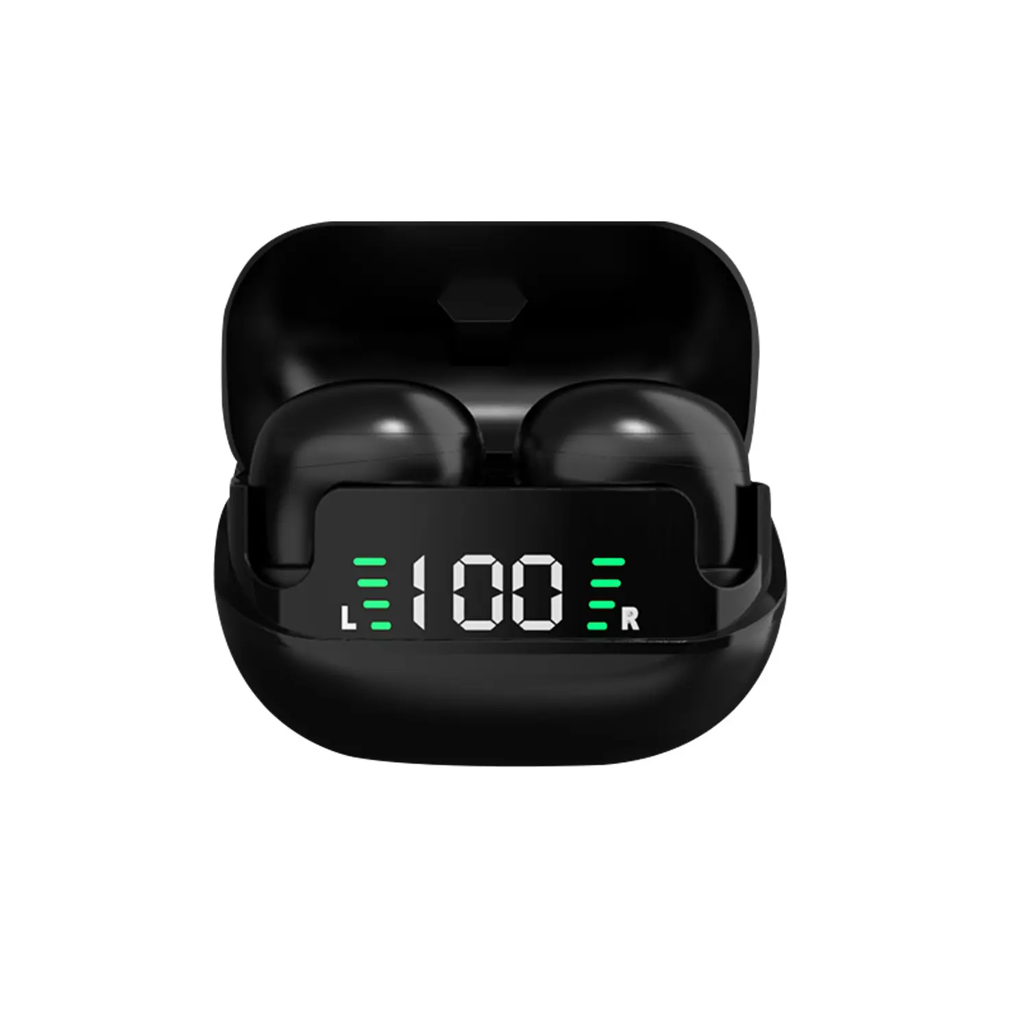 Bluetooth in-ear headbuds, 90 hours playback time, noise-canceling wireless headphones, 3 equalizer modes, 5.4 audio technology, clear and transparent vocals, suitable for phones/computers/fitness/exercise, electronic devices, headphones White