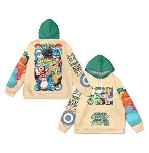 SnorlaXPKMn Streetwear Hoodie - Ape Zip Hoodie - Hoodies Japanese Anime Style Zip Up Hooded Sweatshirts Men Women Fashion Y2k Oversized Pullovers