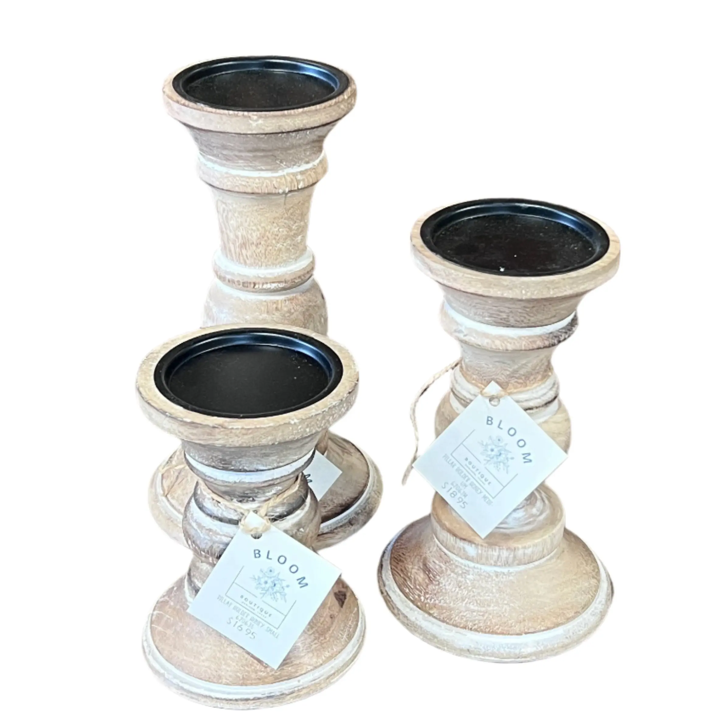 Honey Colored Pillar Candle Holder Honey Colored Pillar Candle Holder