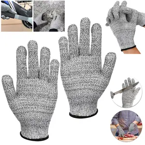 Food Grade Level 5 Cut Resistant Gloves Anti-Cutting Butcher Protection Kitchen Chopping