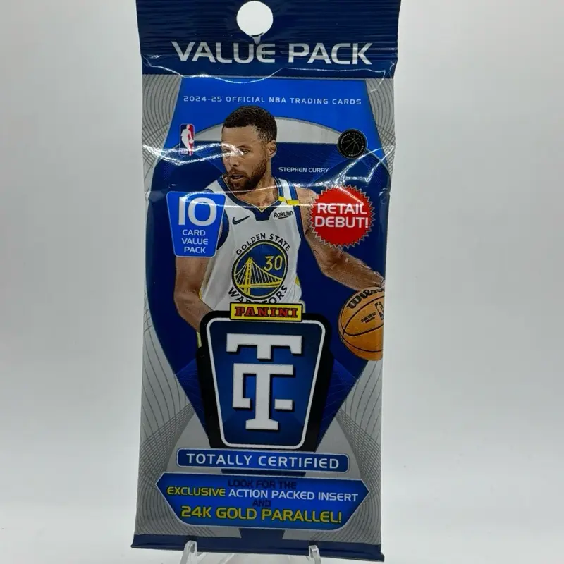 2024-25 NBA Totally Certified Vale Pack - 10 Cards (24k Gold Parallel ...