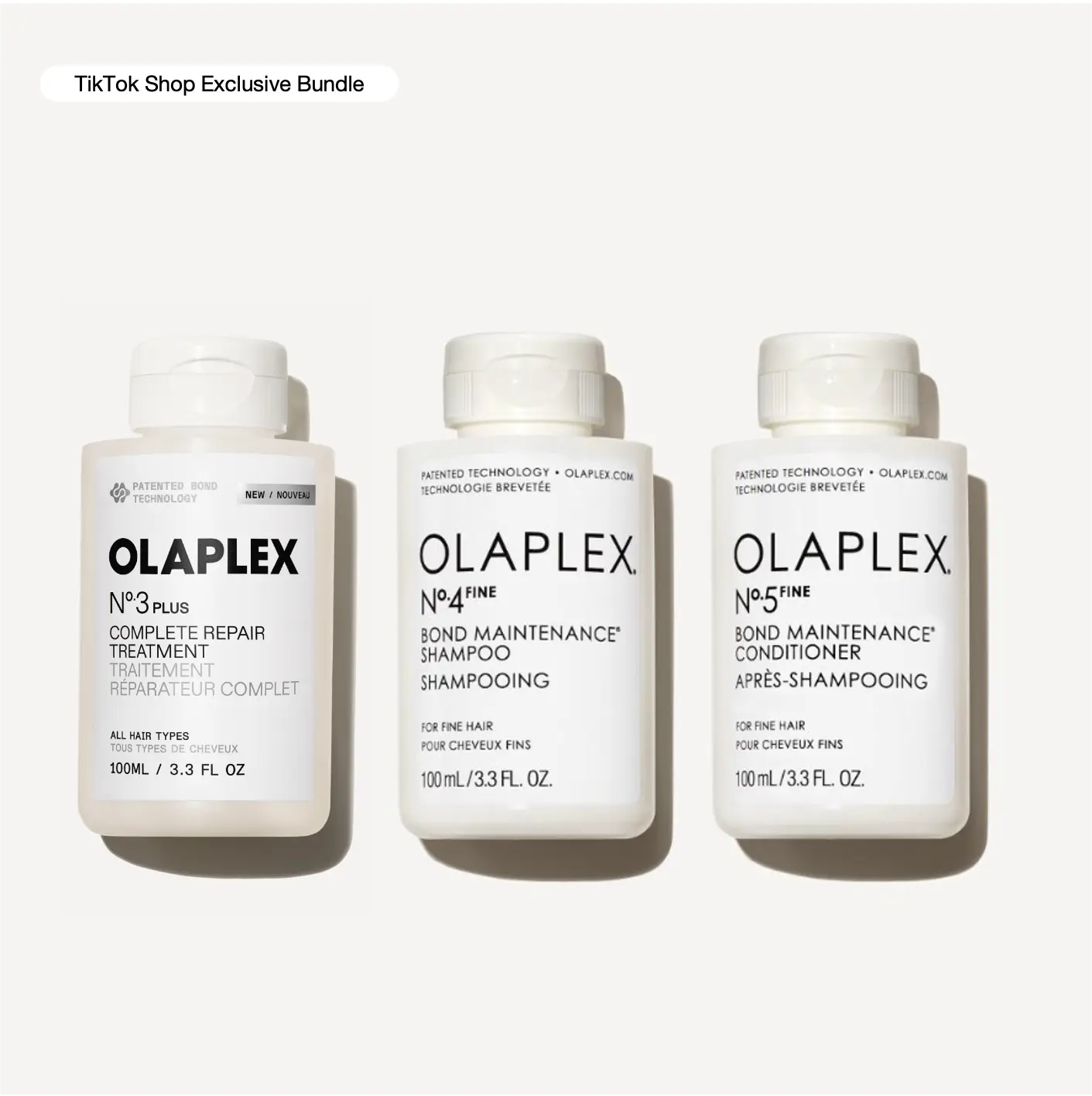 OLAPLEX Volumize + Repair Trial Set - Trial Sizes for Fine Hair Repair & Cleansing. OLAPLEX Volumize + Repair Trial Set - Trial Sizes for Fine Hair Repair & Cleansing.