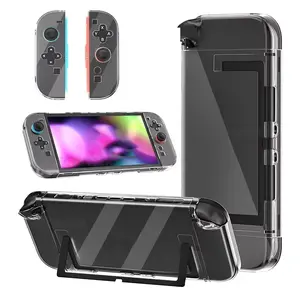 Transparent PC TPU Case for NS2 Joycon Controller Split Protective Cover Skin Shell Protector Protection For Nintendo Switch 2 Console Accessories