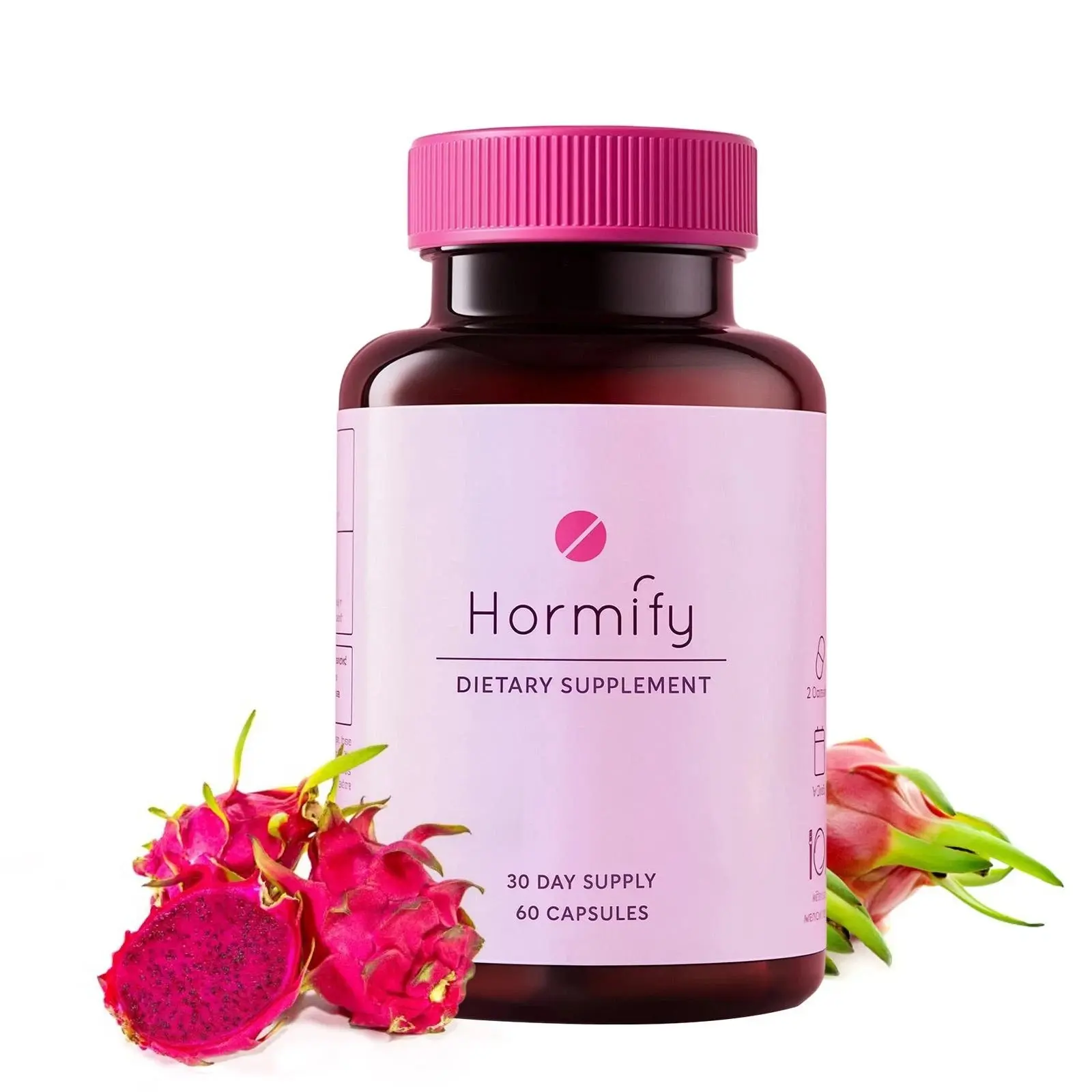 1-3 Pack Hormify Women's Balance Supplement, Herbal Botanical Blend with Vitamins, Zinc and L Arginine, Daily Nutritional Support, 60 Capsules