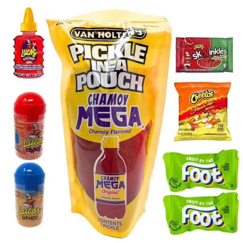 Chamoy Pickle kit w/ Hot Takis