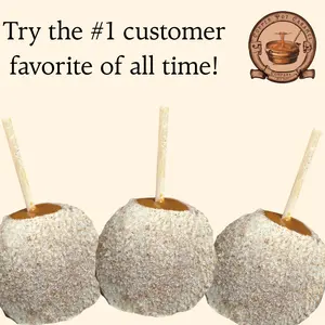 Copper Pot Caramel Heavenly Apple Pie Gourmet Caramel 3 Pack Handcrafted with Farm-Fresh Apples & Signature Caramel for Gifting & Parties