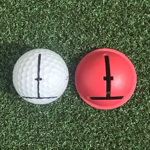 Golf Impact Ball Liner Template, Golf Alignment Line Tool, High-Quality Precision Marking Aid, Essential Golf Training Equipment, Golf Accessory