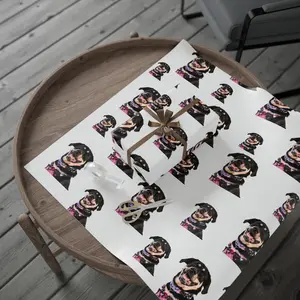 Wrapping Papers - Custom Print, Dog Lover Gift Wrap, Gift Wrap Roll, Wrapping Paper Sheets, Gift