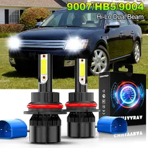 For FORD Taurus 1990-2007 Cars Accessories LED Headlight Kit 9007 HB5 6000K High/Low Beam Bulbs