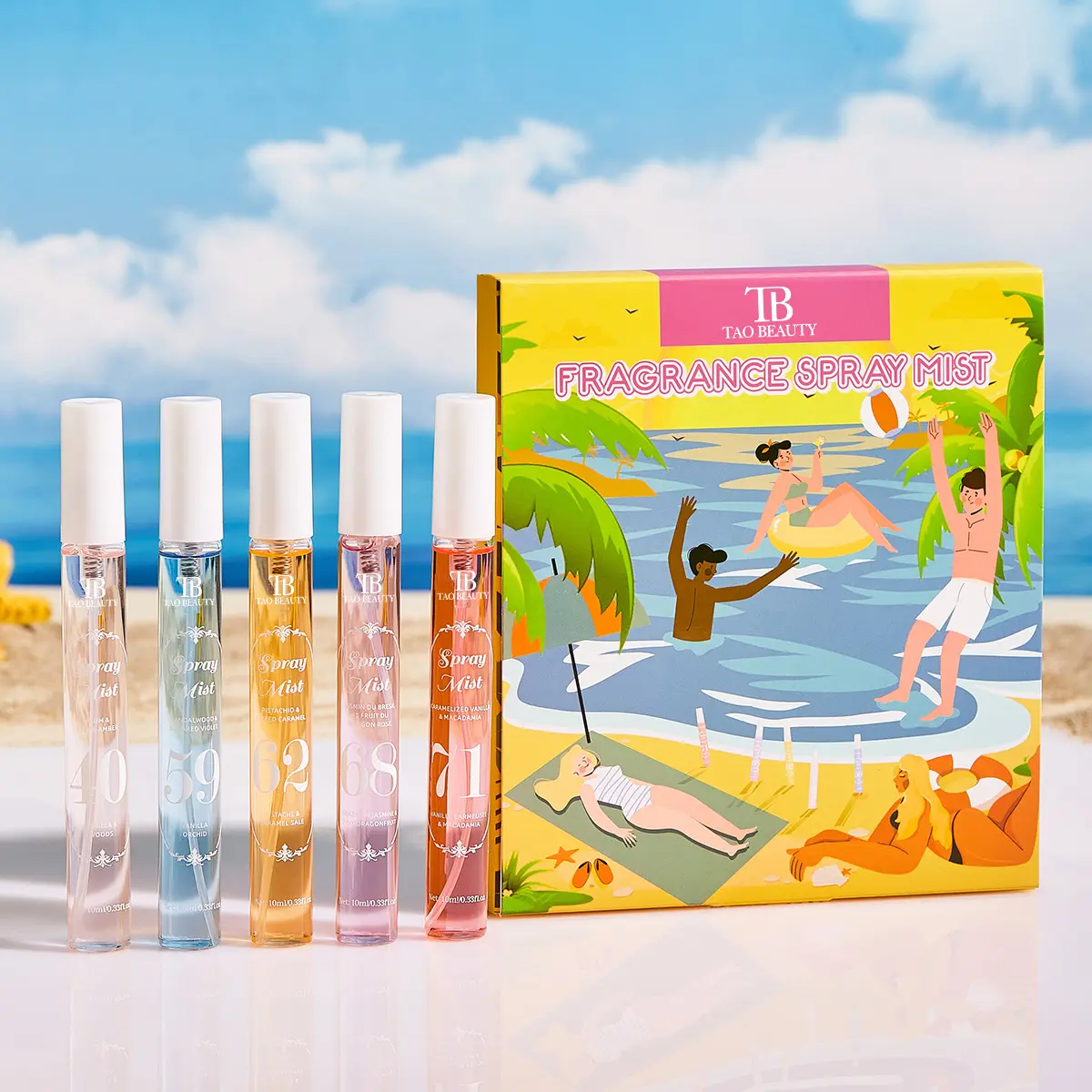 Long-Lasting Fragrance Perfume Sampler Set, Fresh & Comfortable Scent, Perfect Gift for Daily Use or Special Occasions, Fragrance Discovery Set, Scents Set, Fragrance Sets