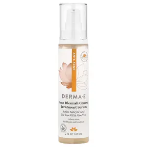 DERMA E Acne Blemish Control Treatment Serum, 2 fl oz (60 ml)