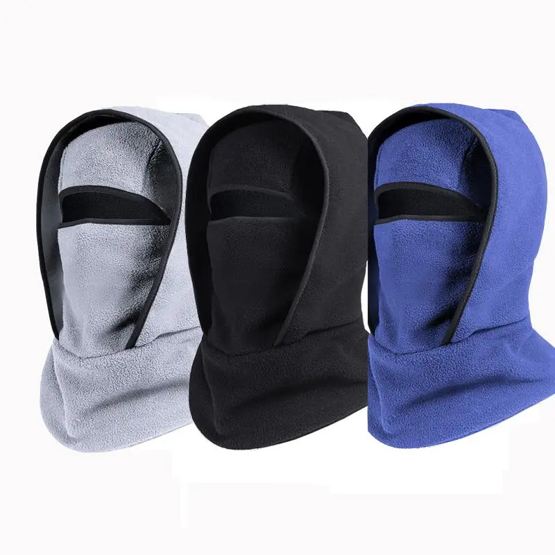 2026 New Outdoor Winter Thermal Hat with Integrated Neckband & Cycling Mask — Windproof Full-Head Cover Design, Thick Cold-Resistant Fabric for Skiing, Running, and Daily Sports in Harsh Winter Conditions