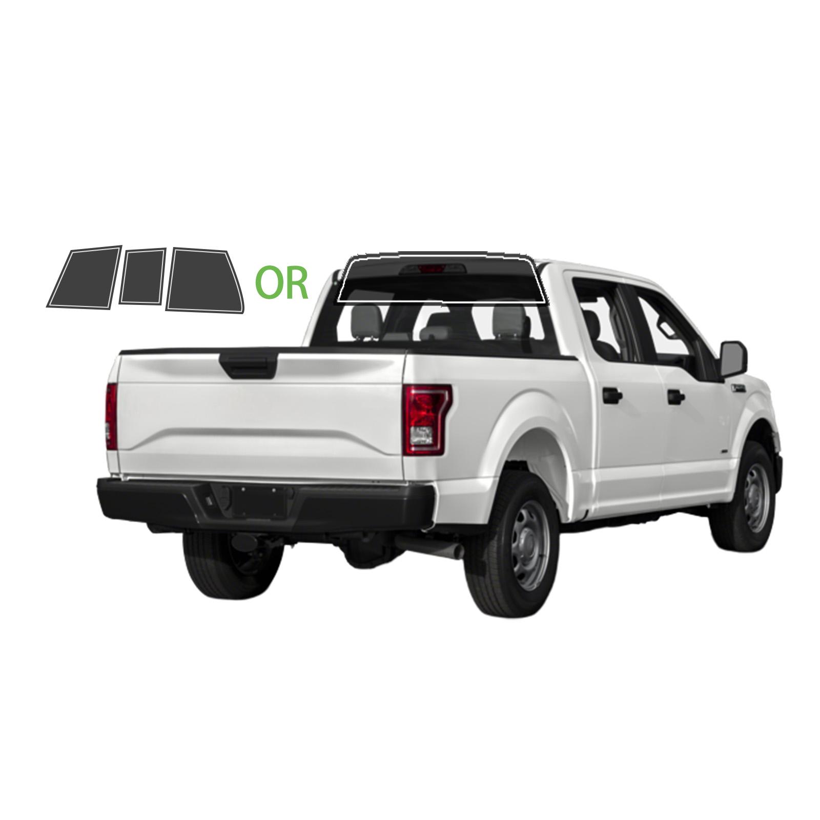 Precut Window Tint Film For Ford F150 Crew 2009-2014 Window 2Ply Anti-Shatter, UV Block, Privacy Protection, Easy Install, No Trimming Needed,Heat & Glare Reduction