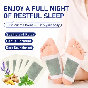 Umex 2 Deep Relaxing Foot Patches,With Ginger, Lavender, Ginseng & Chamomile — Soothe tired feet, promote relaxation & nighttime routine. summerwins