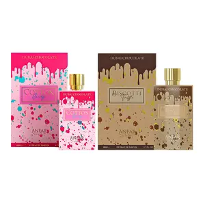 Anfar Dubai Chocolate Combo Cotton Candy & Biscotti Truffle Extrait De Parfum 2.7 FL.OZ Gourmand Fragrance Edp Perfume Spray