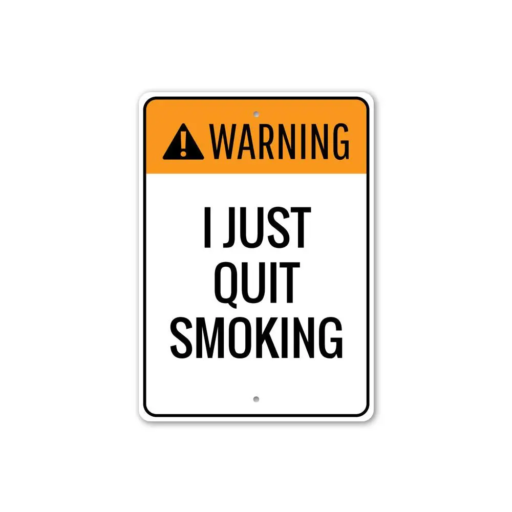 Quit Smoking Sign