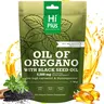 HiPlus Nutrition Oregano Oil with Black Seed Oil Softgels | Immune Support,Antioxidant Boost | with Black Seed Oil & High Carvacrol | Non-GMO, Plant-Based | 300 Count