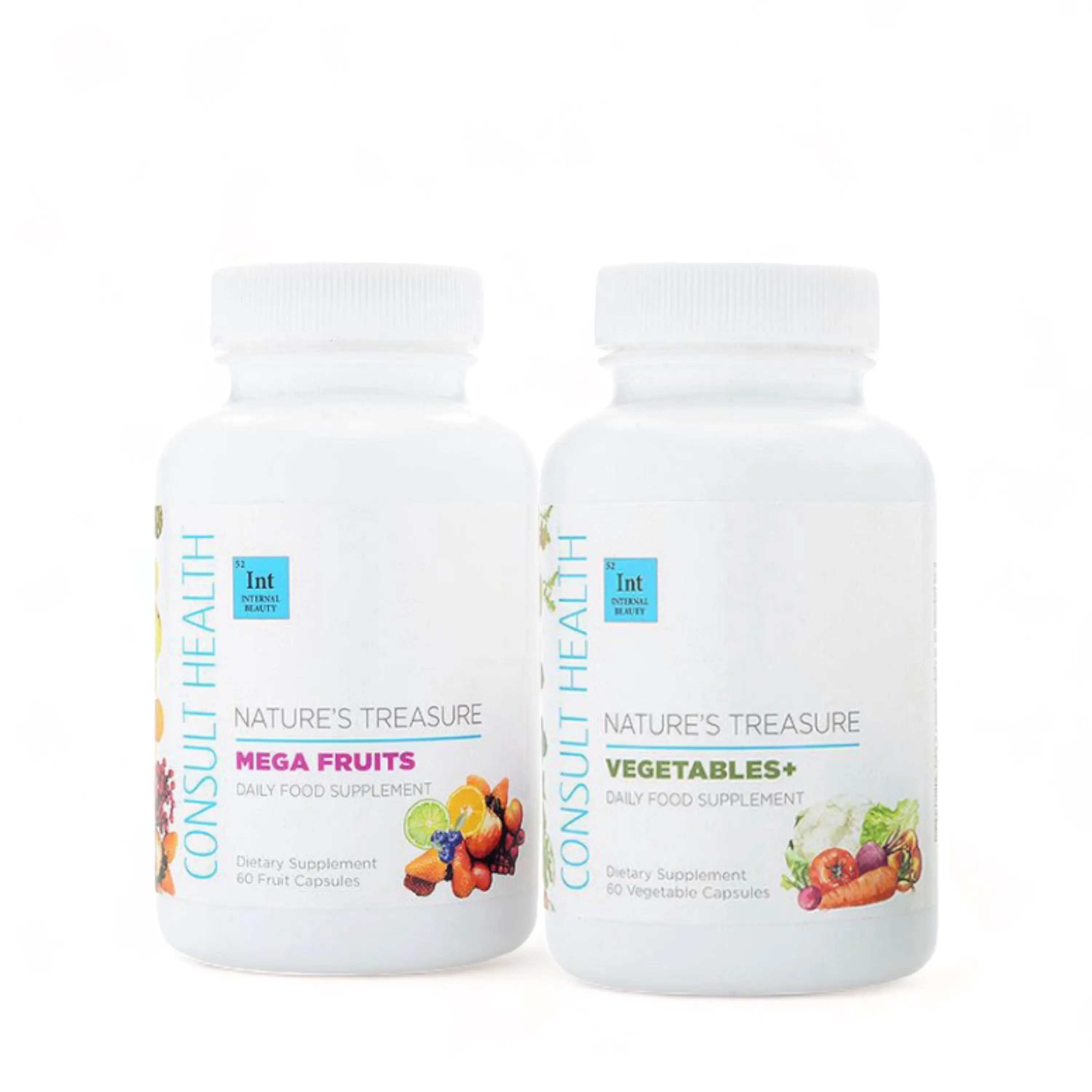 Nature’s Treasure Mega Fruits and Vegetables Plus 100% Plant Based Nutrition with Antioxidants and Phytonutrients 10 Servings Daily