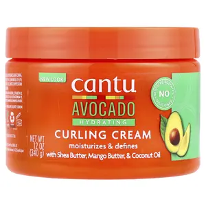 Cantu Avocado Hydrating Curling Cream, 12 oz (340 g)