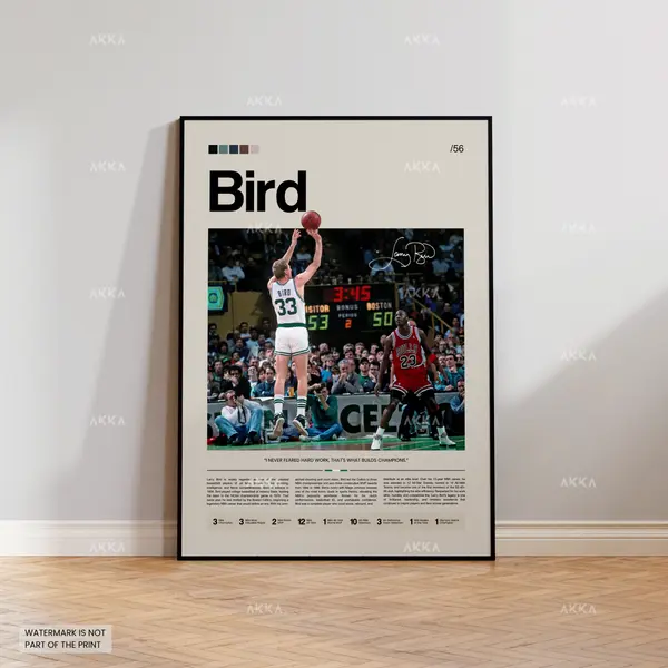 Larry Bird - Boston Celtics poster