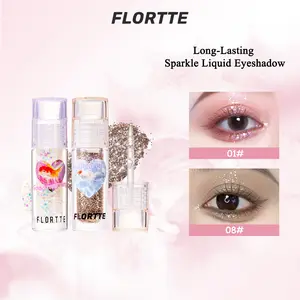 FLORTTE Heart Attack Liquid Eyeshadow All Over Glimmer Smooth