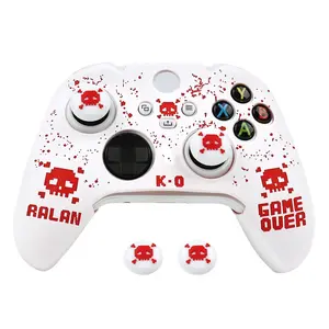 Soft Silicone Gamepad Skin Shock-Absorbing Covers For Xbox Series X & S Gaming Controller Protective Case Cover Acessories