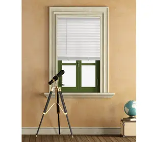 Vinyl Light Filtering Blinds 1-Piece White 35 W x 64 L Cordless